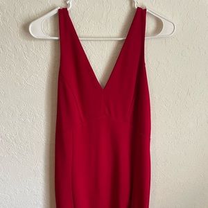 Lulus red dress